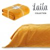 Prikrývka na posteľ Laila medovo žltá (Rozmer 170x210)
