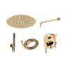 Lungo Podomietková sprchová súprava P4110 + BOX - zlatá