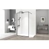 Sprchová zástena Walk-in Bler K7634 - čierna / transparentná - 100x195 cm L / P