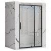 176778 6 rea sprchove dvere rapid swing cerna transparentni 120x195 cm l p