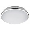 65747 1 silver stropni led svitidlo pr 28cm 10w 230v denni bila chrom