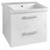 VEGA umývadlová skrinka VG064 - 62x50x43, 6 cm, 2xzásuvka, biela