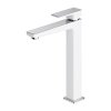 PARMA vysoká Umývadlová stojanková batéria PM7412CRB - ​​chróm / biela