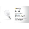 LED žiarovka E14 4000K 7,5 W 680 lm