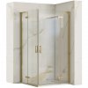 348001 rea sprchovy kout hugo double zlata 80x80 cm