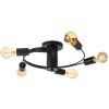 345379 toolight stropni lampa paradise 5 cerna app741 5c
