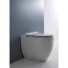 FLO WC sedátko, SLIM, Soft Close, biela - II. Kvalita