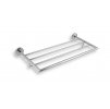 Veľký držiak uterákov so závesom Metalia 11 - chróm - 50x8x22, 6 cm - II. AKOSŤ