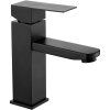 CERANO - Umývadlová stojanková batéria Elma - nízka - čierna matná