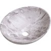 477005 3 cerano umyvadlo keramicke marbelo na desku mramor 41x33 cm
