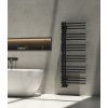 663877 2 cerano koupelnovy radiatorovy set burke ustredni vytapeni asymetricke pripojeni 50 mm 562w cerna matna 1200x500 mm