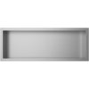 653263 1 cerano zapustna policka nika s okrajem do obkladu nerezova 60x20x10 cm
