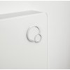 CERANO - Sanitárny splachovací modul pre WC závesné - biela matná - 48,3x100 cm