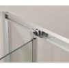 CERANO - Sprchové posuvné dvere Versaro L/P - 6 mm - chróm, transparentné sklo - 110x195 cm - zasúvacie