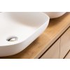 668587 2 cerano koupelnova skrinka carole s deskou pod umyvadlo 36 mm dub medovy 121x51 6x46 5 cm