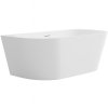 CERANO - Voľne stojaca akrylátová vaňa Grazia - biela lesklá - 170x80 cm - 2. akosť