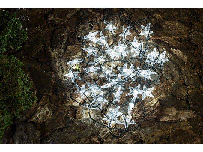 Svetelna retaz-hviezdy 40x led, IP44, W
