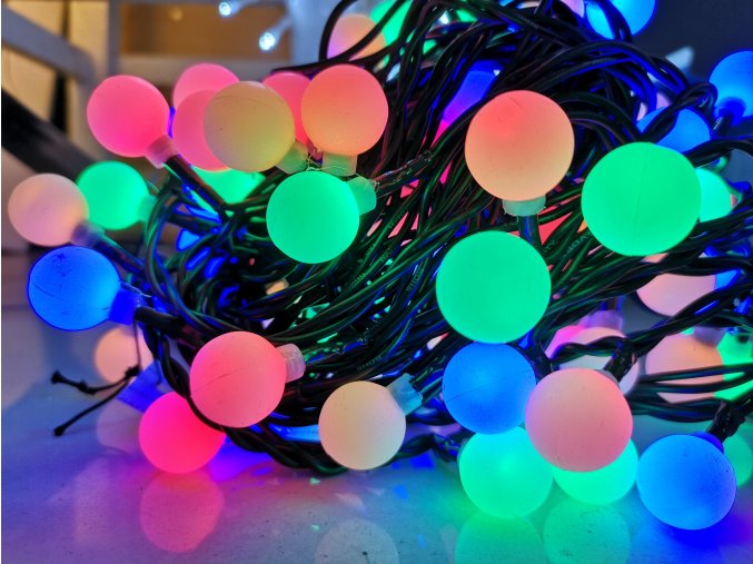 LED FOGGY BALL 100LED multicolor