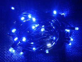 Retaz 60 LED, FLASH modra IP44