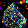 Kvapky 100 LED, multicolor, IP44