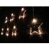 Zaves s hviezdickami LED 8, tepla biela IP44