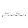 Svetelna retaz - 600L LED MC, farebna, IP44