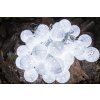 Svetelna LED retaz-snehove gule W