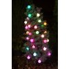 Svetelna LED retaz-snehove gule RGB