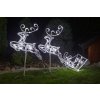 Soby so sankami, akryl 120L, W flash170x20x96cm, 120LED/st.biela ,7,2W