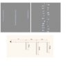 LED 3 CLUSTER 240LED, studena biela+flash