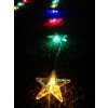 Zaves s hviezdami 40 LED, multicolor IP44