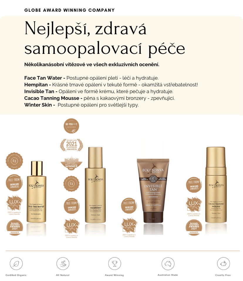 Liviny.cz - Jak na samoopalování Eco by Sonya