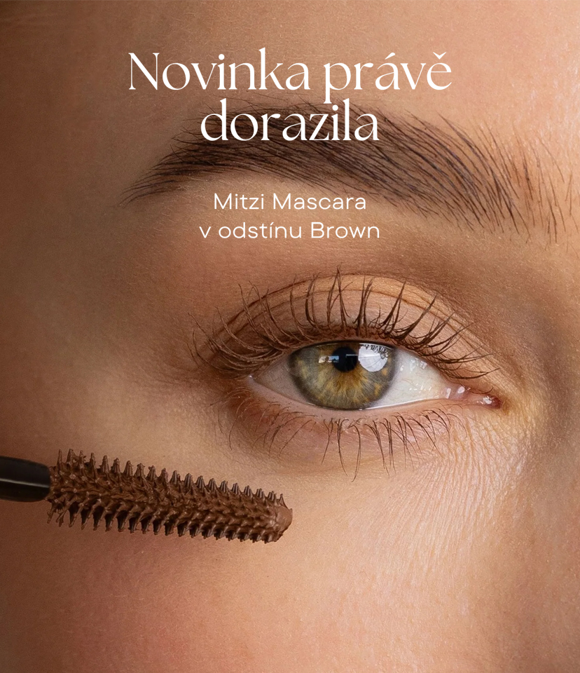 Mitzi Mascara Brown - hnědá řasenka Eco by Sonya - mobil