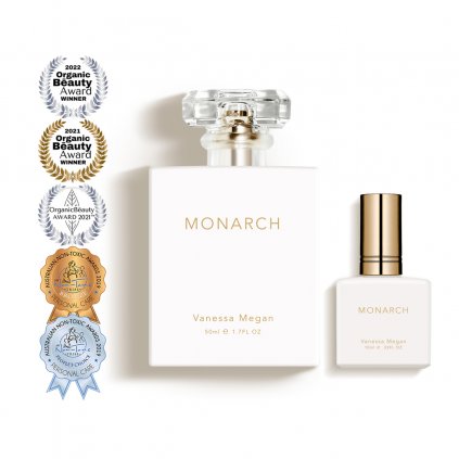 Monarch 100% přírodní parfém Aromaterapie vyrovnávání, uzemnění, meditace