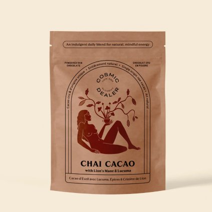 Kakaový nápoj Cosmic Dealer Drinking Chocolate blends Chai Cacao Lion's Mane