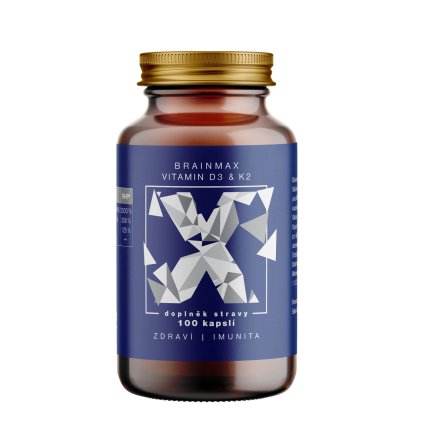 BrainMax Vitamin D3 & K2 – Synergická síla pro kosti, imunitu a vitalitu