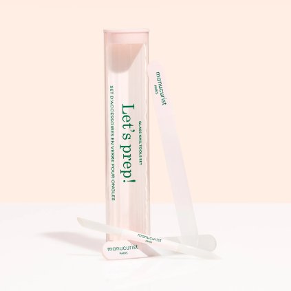 Manucurist Let’s Prep – set skleněných pilníků pro krásné nehty doma