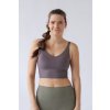 Crop top Flow Dark lila - Buttery soft kolekce (velikost L)
