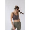 Crop top Flow Dark lila - Buttery soft kolekce (velikost S)