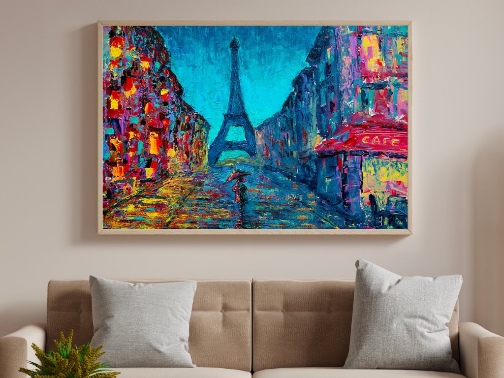 Wall Art - Paris abstract