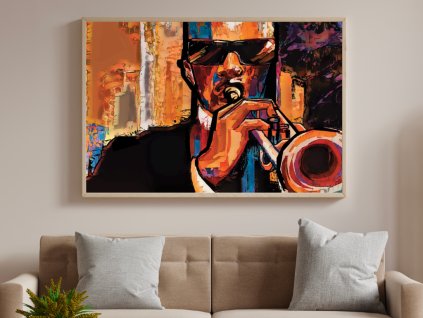 Wall Art - Trumpeter