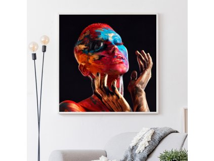 Wall Art - Color woman