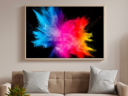 Wall Art - War of colours