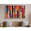 Wall Art - Colored boards