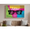 Wall Art - PopArt - Hello summer