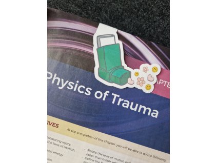 Magnetická záložka-Inhalátor