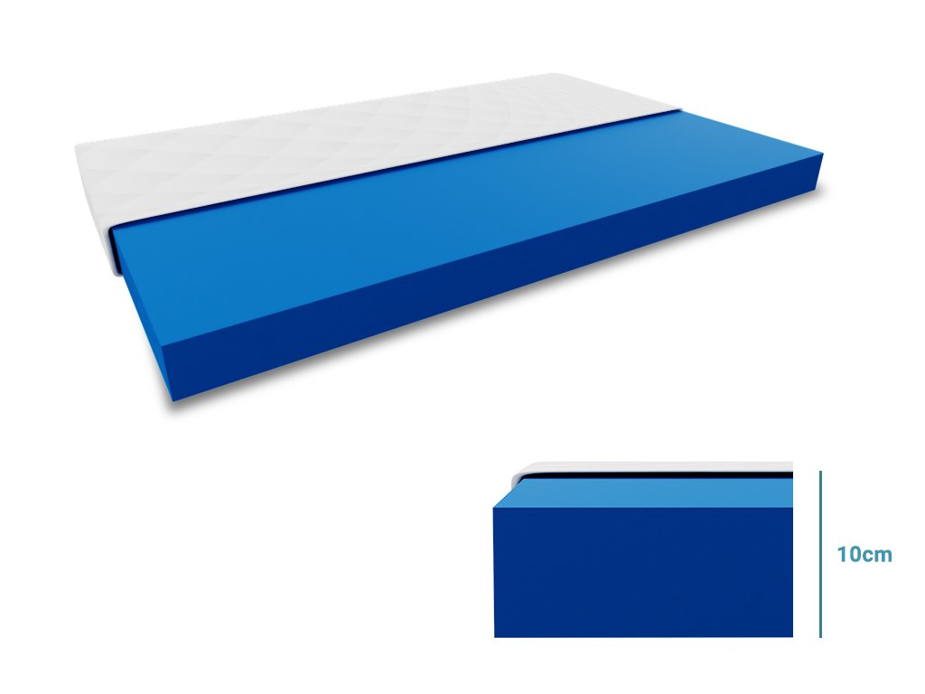 Dětská matrace COMFY HR 10 cm 80x160 cm (Zaščita vzmetnice BREZ zaščite vzmetnice)