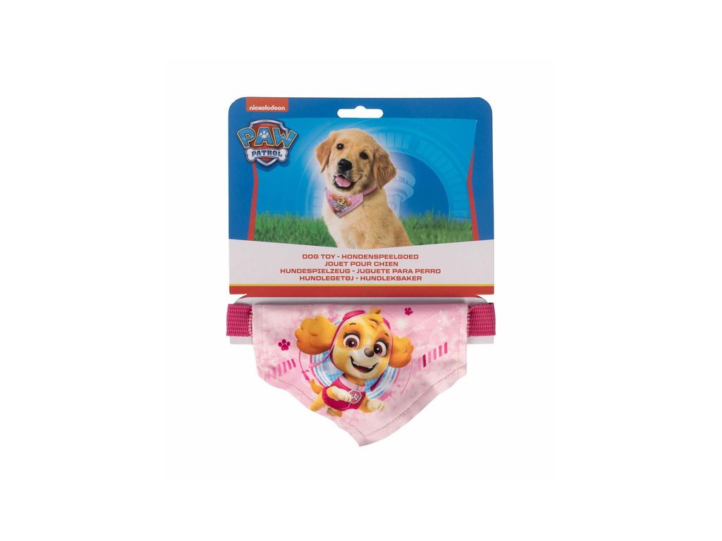 58740 ruzovy satek pro psa paw patrol