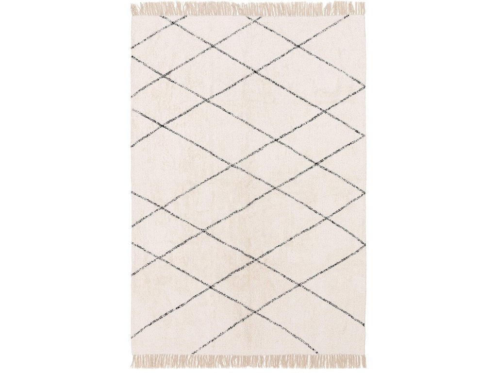 47151 kremovy koberec naomi 80 x 120 cm