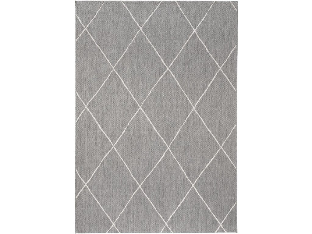 47145 sedy koberec metro 80 x 150 cm